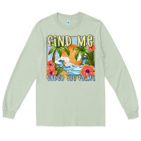 Matcha find me under the palms Long Sleeve Tee - MaliasSmallBusiness