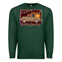 Sports Green Merry Christmas Truck Premium Sweatshirt - Bettercallsaul