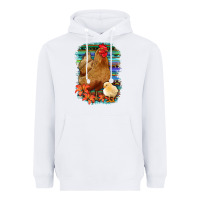 White Chicken with Chick Heavyweight Hoodie - Bettercallsaul