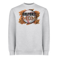 Heather Grey baseball mom Heavyweight Sweatshirt - AdoDesignShop