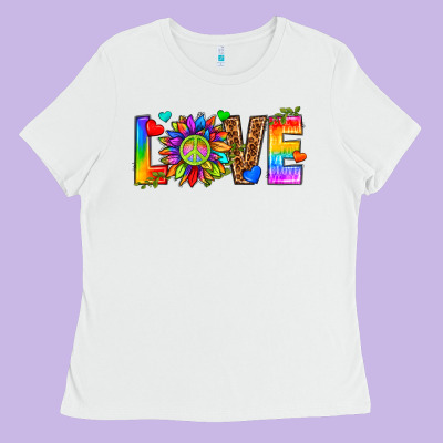 Lgbtq Love Ladies Tee Designed By Texasbilliewilder