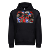 Black Oh my stars pig Urban Hoodie - CowGirlArtShop