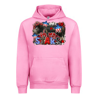 Fuchsia Pink Oh my stars pig Urban Hoodie - CowGirlArtShop