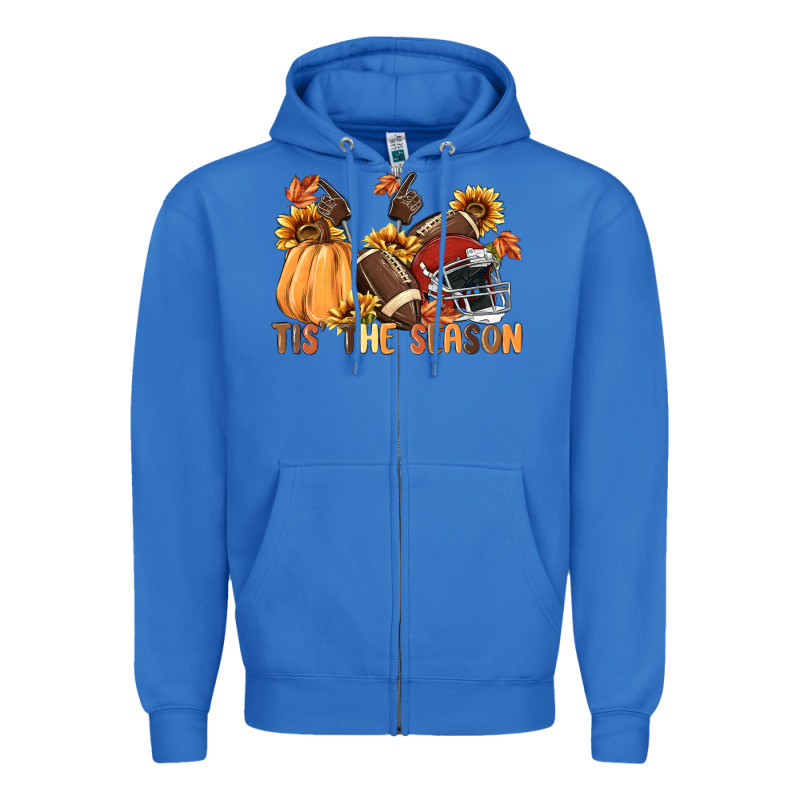 Tis' The Season Zipper Hoodie by MaliasSmallBusiness | Teevron