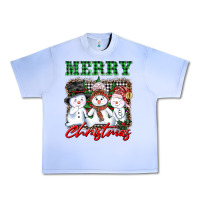 Grape Ice merry christmas snowman Urban Heavy Tee - AdoDesignShop