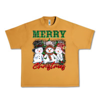 Peanut Butter merry christmas snowman Urban Heavy Tee - AdoDesignShop