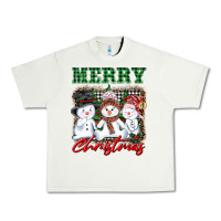 Pistachio merry christmas snowman Urban Heavy Tee - AdoDesignShop