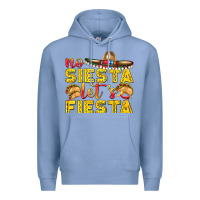 Colony Blue No Siesta Let's Fiesta Premium Hoodie - texasbilliewilder