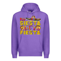 Purple No Siesta Let's Fiesta Premium Hoodie - texasbilliewilder