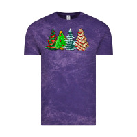 Cloud Purple Christmas tree cakes and Christmas trees  ado Vintage Tee - AdoDesignShop