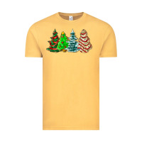Vintage Mustard Christmas tree cakes and Christmas trees  ado Vintage Tee - AdoDesignShop