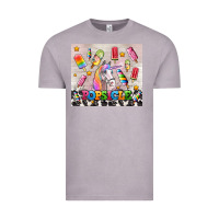 Vintage Zinc popsicle's and unicorn Vintage Tee - AdoDesignShop