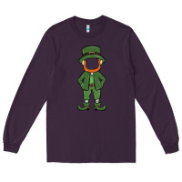 Plum leprechaun boy faceless Long Sleeve Tee - MaliasSmallBusiness