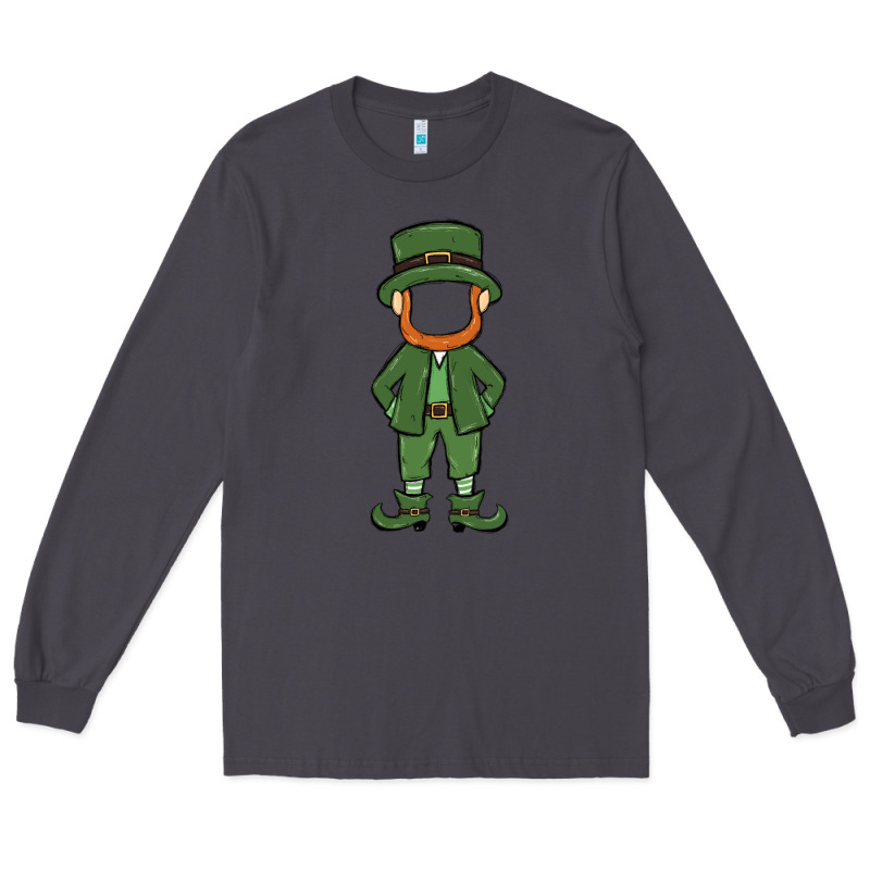 Leprechaun Boy Faceless Long Sleeve Tee by MaliasSmallBusiness | Teevron