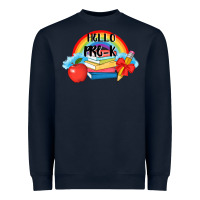 Navy back to school hello pre k Heavyweight Sweatshirt - AdoDesignShop