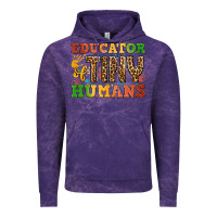 Cloud Purple educator of tiny humans Vintage Hoodie - BundleAndBundleShop