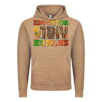 Vintage Coffee educator of tiny humans Vintage Hoodie - BundleAndBundleShop