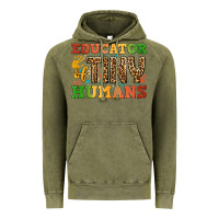 Vintage Olive educator of tiny humans Vintage Hoodie - BundleAndBundleShop