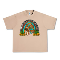 Burro indian headdress cactus and sunflowers rainbow Urban Heavy Tee - Artiststas