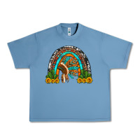 Pebble Blue indian headdress cactus and sunflowers rainbow Urban Heavy Tee - Artiststas