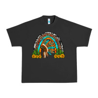 Pigment Black indian headdress cactus and sunflowers rainbow Urban Heavy Tee - Artiststas