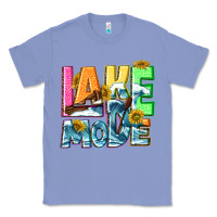 Colony Blue Lake mode summer Classic Tee - NancyCooperArtShop