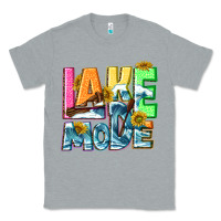 Heather Grey Lake mode summer Classic Tee - NancyCooperArtShop