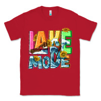 Red Lake mode summer Classic Tee - NancyCooperArtShop