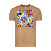 Vintage Camel patriotic popsicle Vintage Tee - BundleAndBundleShop