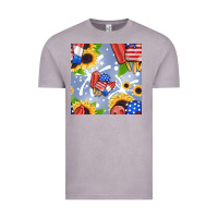 Vintage Zinc patriotic popsicle Vintage Tee - BundleAndBundleShop
