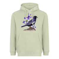 Matcha Colorado Lark Mountain Bunting Bird Heavyweight Hoodie - Bettercallsaul