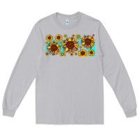 Moon Dust leopard sunflower gemstone Long Sleeve Tee - JahusDesignShop