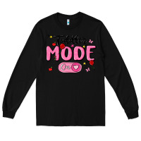 Black toddler mode on Long Sleeve Tee - MaliasSmallBusiness