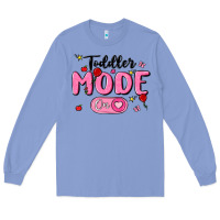 Colony Blue toddler mode on Long Sleeve Tee - MaliasSmallBusiness