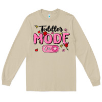 Mushroom toddler mode on Long Sleeve Tee - MaliasSmallBusiness