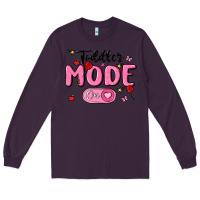 Plum toddler mode on Long Sleeve Tee - MaliasSmallBusiness