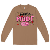 Toasted Coconut toddler mode on Long Sleeve Tee - MaliasSmallBusiness