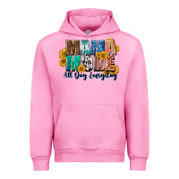 Fuchsia Pink Mama mode all day everyday  Mother's Day Urban Hoodie - CowGirlArtShop