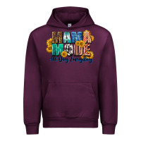 Mauve Wine Mama mode all day everyday  Mother's Day Urban Hoodie - CowGirlArtShop