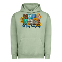 Pigment Oil Green Mama mode all day everyday  Mother's Day Urban Hoodie - CowGirlArtShop