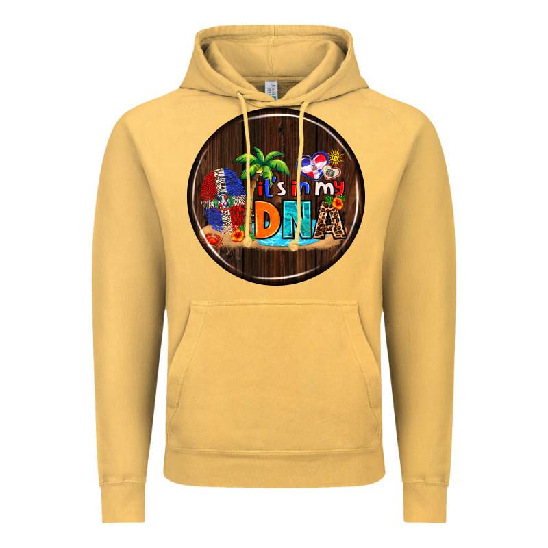 Dominican Republic Car Coaster Vintage Hoodie by AdoDesignShop | Teevron