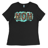 Black aztec mom Ladies Tee - Zillion Design Studio