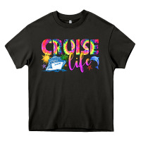Asphalt cruise life Heavy Core Tee - texasbilliewilder