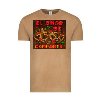 Vintage Camel el amor se comparte with churros Vintage Tee - AdoDesignShop