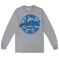 Heather Grey autism awareness Long Sleeve Tee - MaliasSmallBusiness