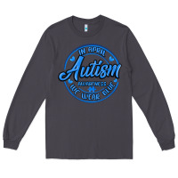 Smoke autism awareness Long Sleeve Tee - MaliasSmallBusiness