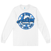 White autism awareness Long Sleeve Tee - MaliasSmallBusiness