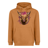Meerkat Highland cow Heavyweight Hoodie - Bettercallsaul