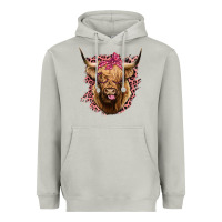 Moon Dust Highland cow Heavyweight Hoodie - Bettercallsaul