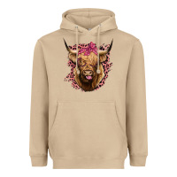 Mushroom Highland cow Heavyweight Hoodie - Bettercallsaul